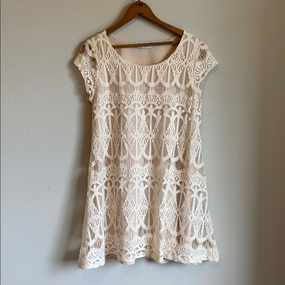 Maurices Dresses & Skirts - Maurice’s cream lace mini dress